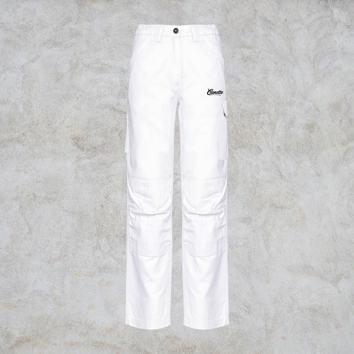 Pantalon Worker Blanc