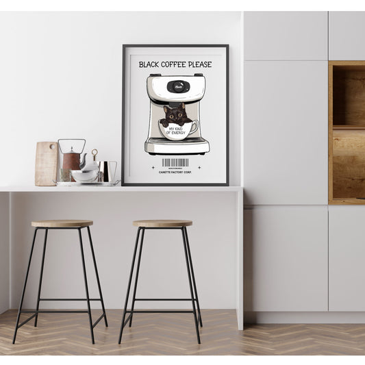 Affiche Black Coffee