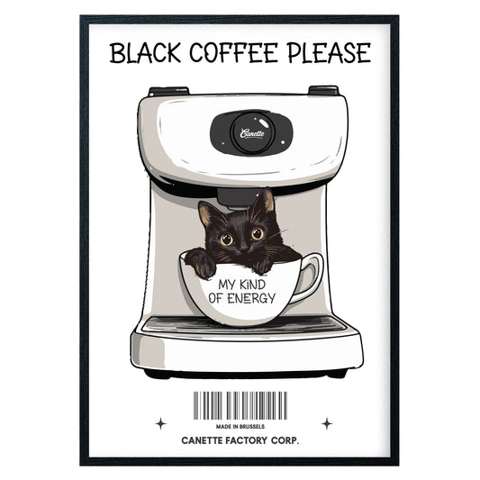 Affiche Black Coffee