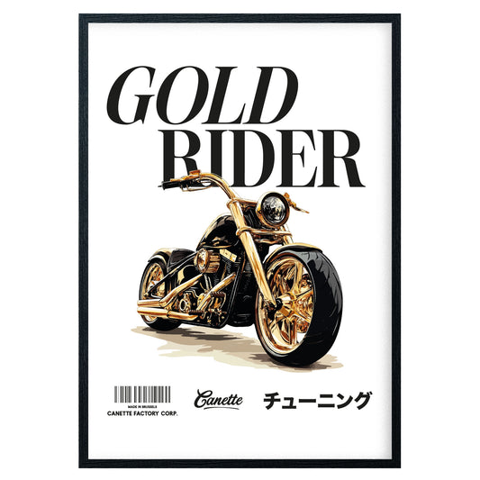 Affiche Gold Rider